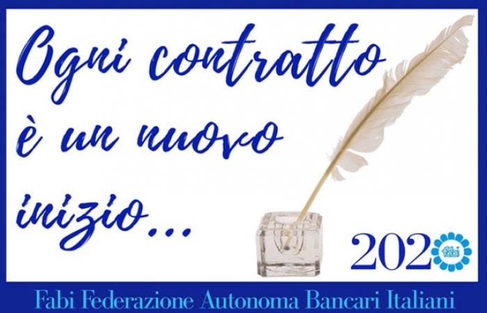 2020 – Nuovo contratto per i bancari