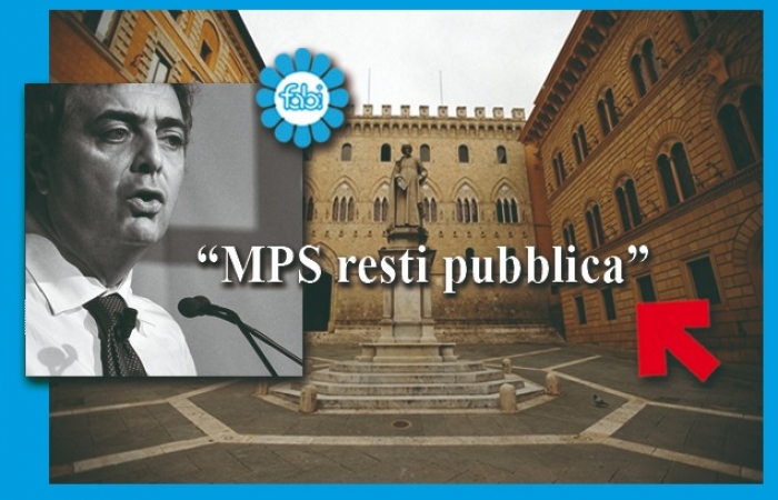 Montepaschi : “Per ora resti pubblica”